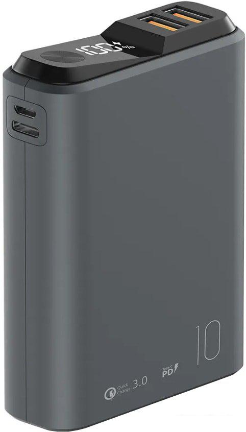 Портативное зарядное устройство Olmio QS-10 10000mAh (темно-серый)- фото