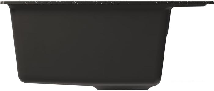 Кухонная мойка Mixline ML-GM28 552096 (черный)- фото3