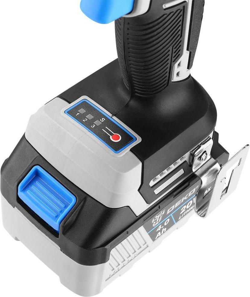 Гайковерт Deko ZKIS Set 083-1087 (с 2-мя АКБ, кейс)- фото4