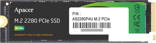 SSD Apacer AS2280P4U 2TB AP2TBAS2280P4U-1