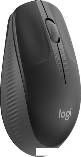 Мышь Logitech M190 (черный/темно-серый)- фото2