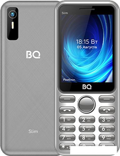 Кнопочный телефон BQ BQ-2833 Slim (серый)- фото