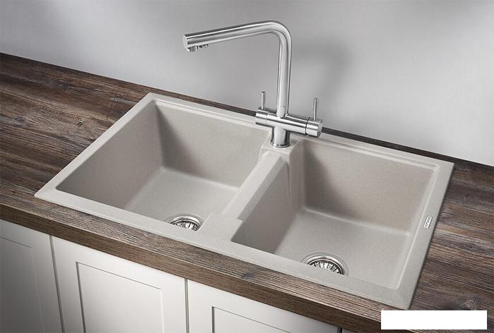 Кухонная мойка Granula GR-8101 (базальт)- фото2