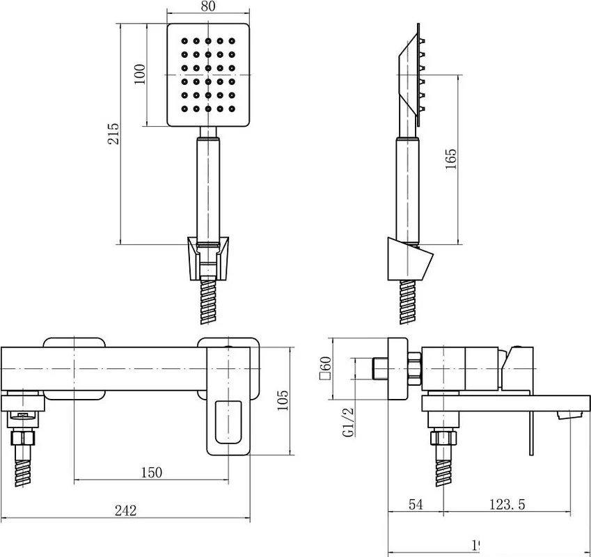 Смеситель Fashun A53117- фото3