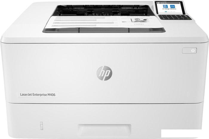 Принтер HP LaserJet Enterprise M406dn- фото