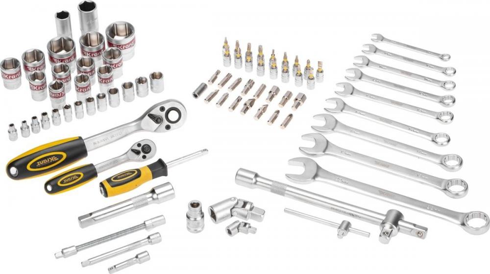 Универсальный набор инструментов Kranz KR-66-6682 (82 предмета)- фото3