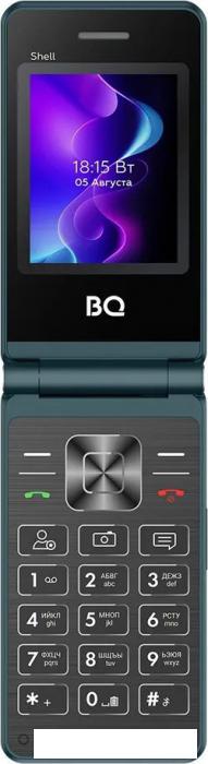 Кнопочный телефон BQ BQ-2411 Shell (бирюзовый)- фото2