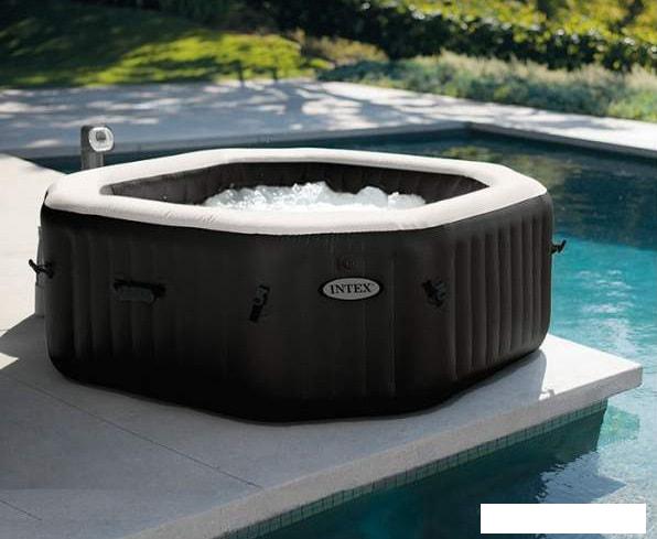 Надувной бассейн Intex Jet & Bubble Deluxe 28462 (218x71) с джакузи- фото4