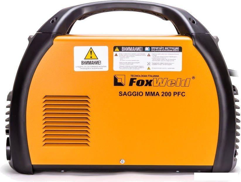 Сварочный инвертор FoxWeld Saggio MMA 200 PFC 6785- фото3