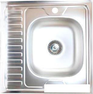 Кухонная мойка Mixline 310356 (правая, матовая, 0.4 мм)