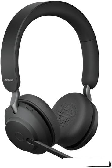 Наушники Jabra Evolve2 65 MS Stereo USB-A Desk (черный)- фото2