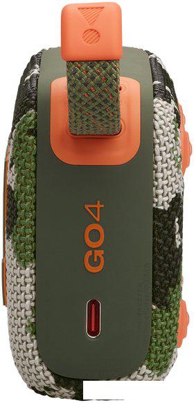 Беспроводная колонка JBL Go 4 (камуфляж)- фото4