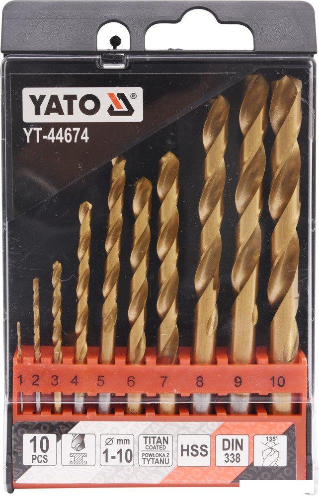 Набор сверл Yato YT-44674 (10 предметов)