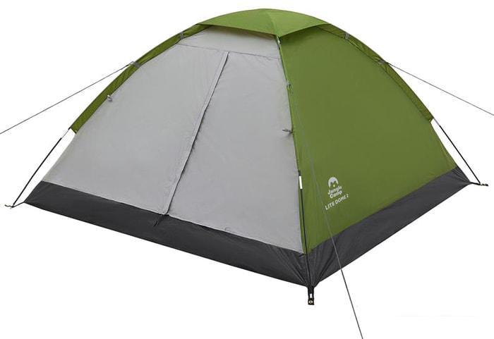 Треккинговая палатка Jungle Camp Lite Dome 2 (зеленый/серый)- фото2