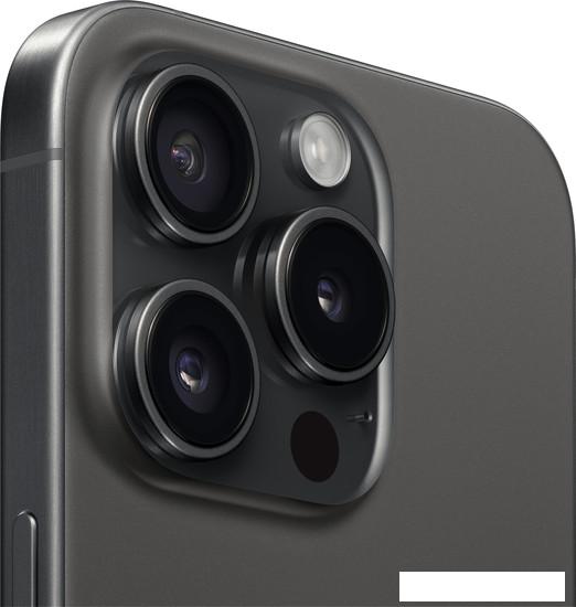Смартфон Apple iPhone 15 Pro 1TB (черный титан)- фото4