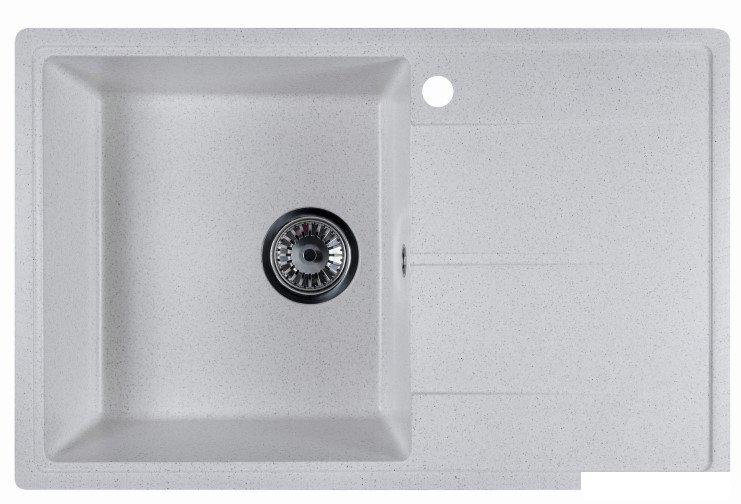 Кухонная мойка Marblan Magnum L (бежевый, с сифоном)