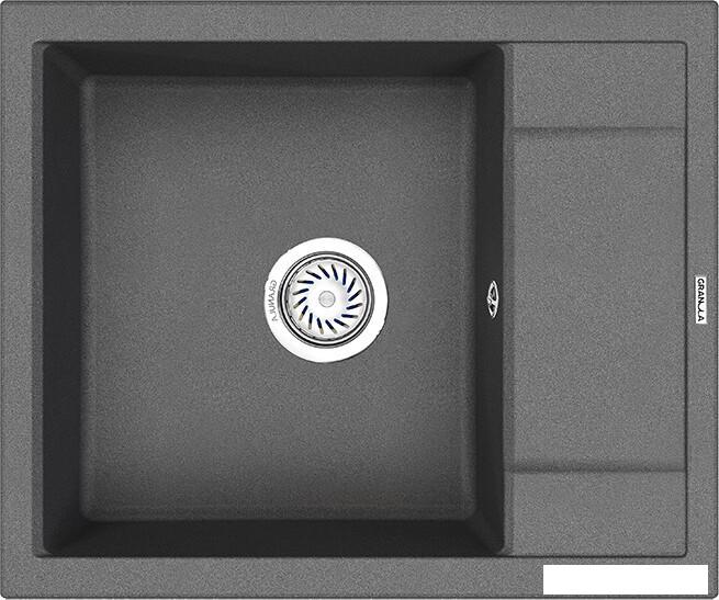 Кухонная мойка Granula GR-6002 (графит)- фото