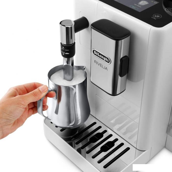 Кофемашина DeLonghi Rivelia EXAM440.35.W- фото4