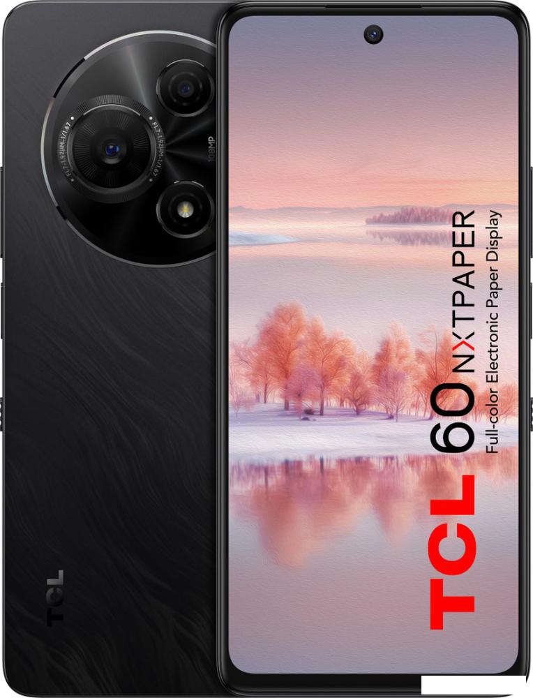 Телефон TCL 60 NXTPAPER T626K 8GB/512GB (темный черный)