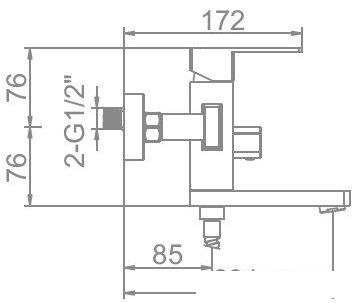 Смеситель Ledeme L73233- фото2