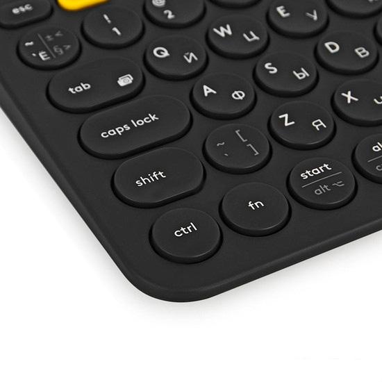 Клавиатура Logitech Multi-Device K380 Dark Grey Bluetooth [920-007584]- фото2
