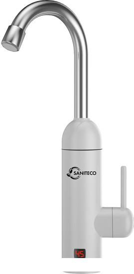 Проточный электрический водонагреватель-кран Saniteco WM-001-D2 (белый)- фото