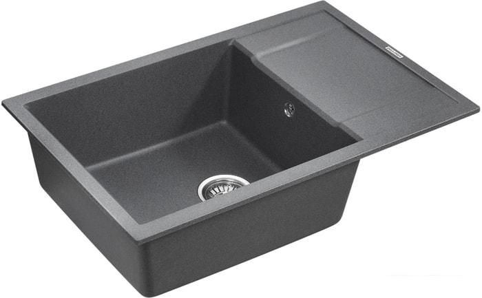 Кухонная мойка Paulmark Verlass PM317850-DG- фото2