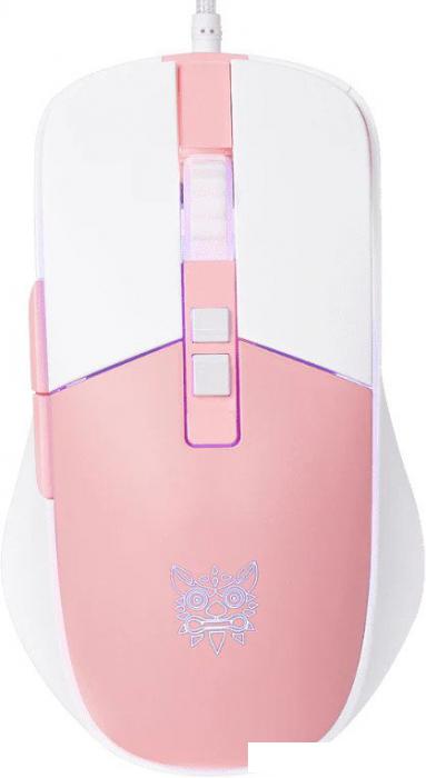 Игровая мышь Onikuma CW916 Milky Pink- фото
