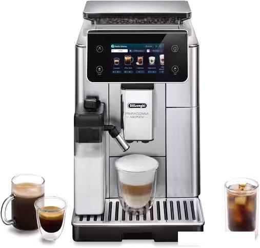 Кофемашина DeLonghi PrimaDonna Aromatic ECAM630.55.SM- фото