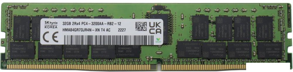 Оперативная память Hynix 32ГБ DDR4 3200 МГц HMA84GR7DJR4N-XN