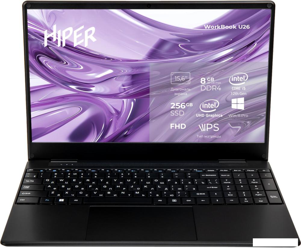 Ноутбук Hiper Workbook U26-15FII5124R8S2WPG