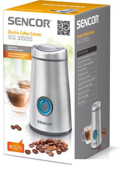 Кофемолка Sencor SCG 3050SS- фото2