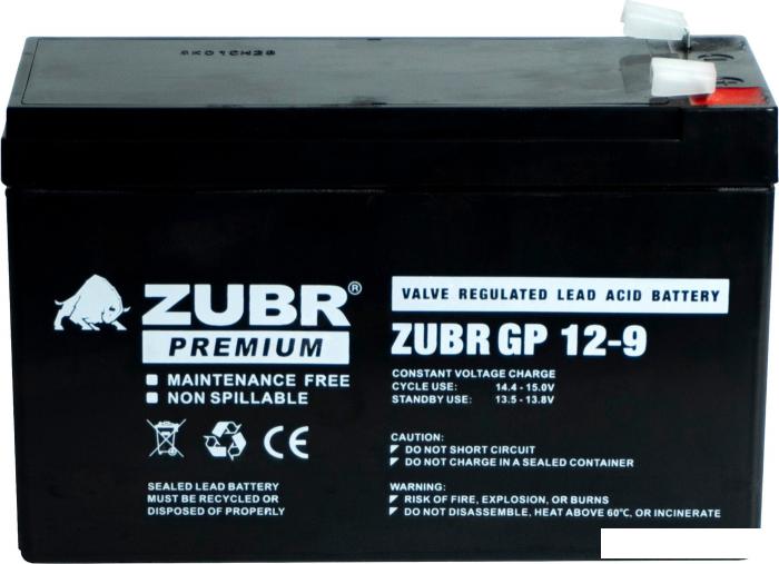 Аккумулятор для ИБП Zubr GP 12-9