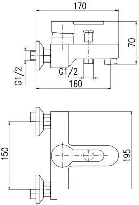 Смеситель Slezak RAV Zambezi ZA054.5-1- фото2