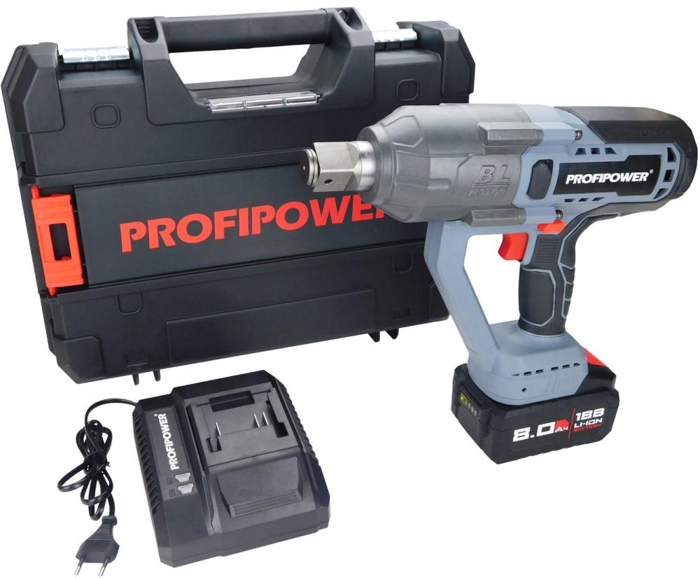 Гайковерт Profipower T-2500N (с 1-им АКБ, кейс)- фото