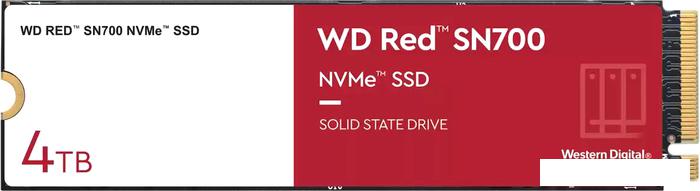 SSD WD Red SN700 4TB WDS400T1R0C