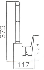 Смеситель Bravat Pure F7105161C- фото3