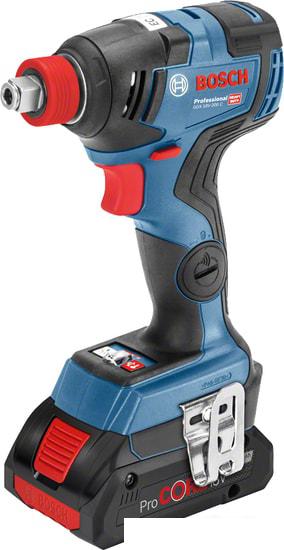 Ударный гайковерт Bosch GDX 18V-200 C Professional 06019G4201 (с 2-мя АКБ, кейс)