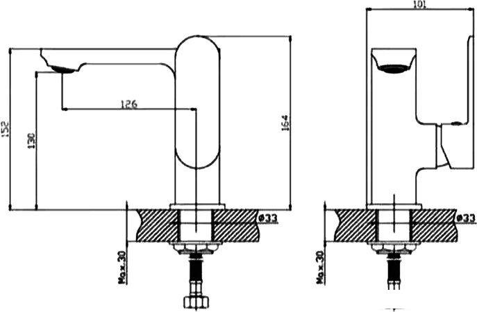 Смеситель Haiba HB12590- фото2