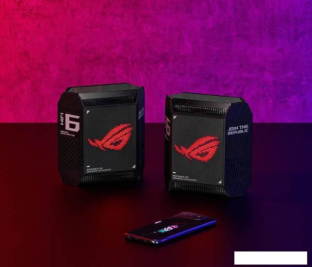 Wi-Fi система ASUS ROG Rapture GT6 (2 шт., черный)- фото3