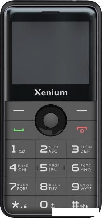 Кнопочный телефон Xenium X700 (черный)- фото2