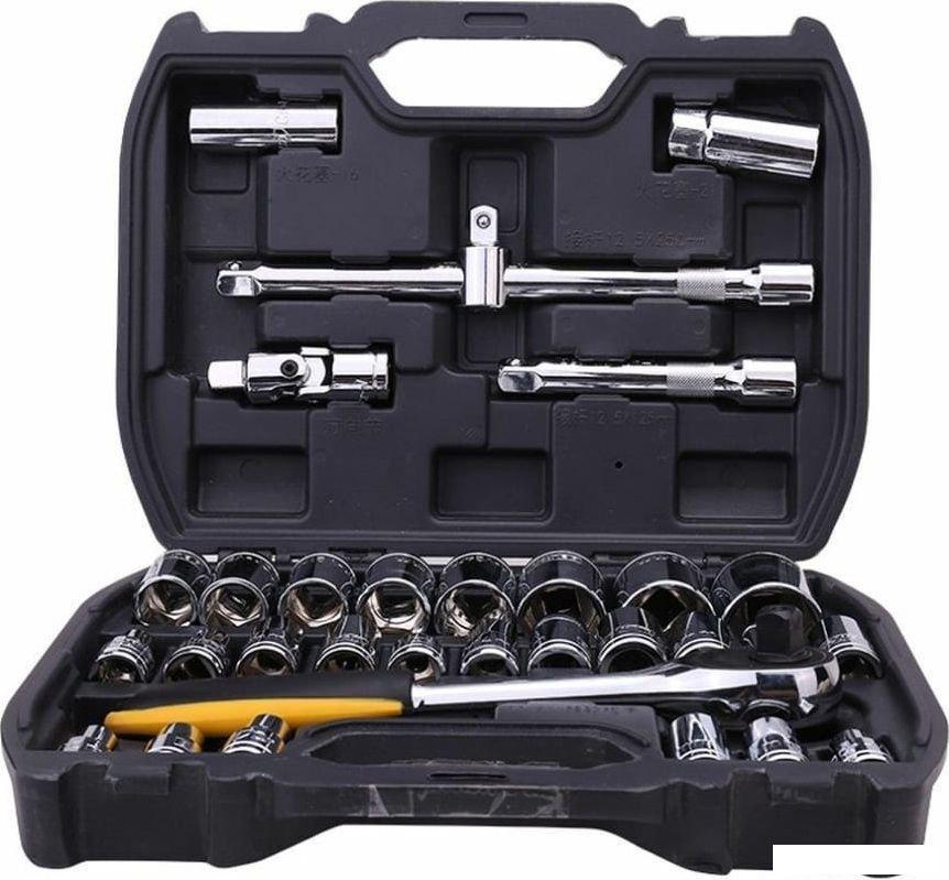 Набор трещотка с головками Deli DL1032 (32 предмета)- фото