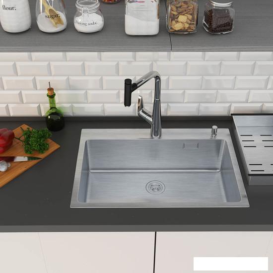 Кухонная мойка Roxen Simple 560220-70- фото3