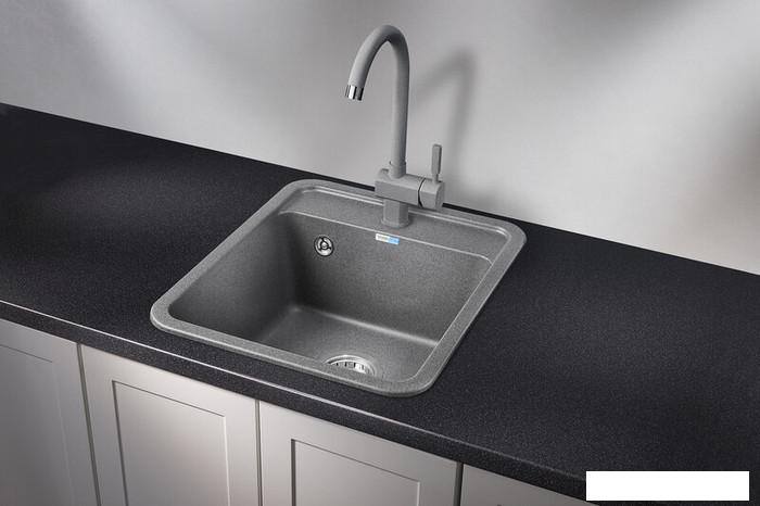 Кухонная мойка Granula ST-4802 (графит)- фото2