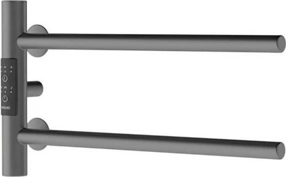 Полотенцесушитель Маргроид Ferrum Cook СНШ 18*40 Графит, скрытого монтажа, таймер слева