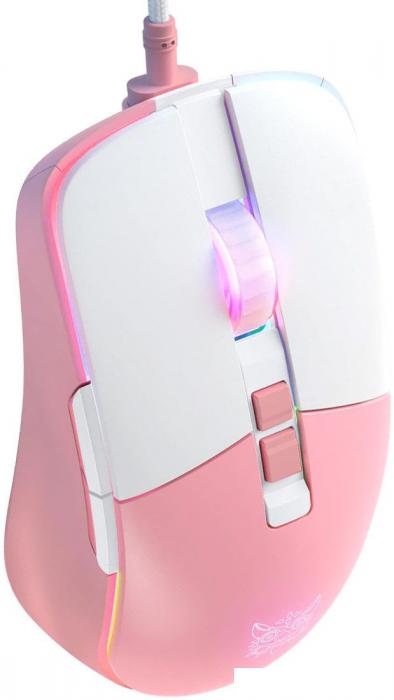 Игровая мышь Onikuma CW916 Blush Pink- фото