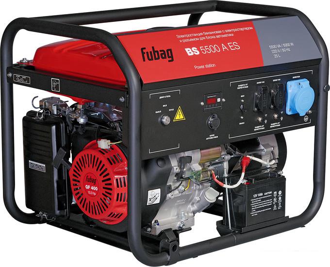 Бензиновый генератор Fubag BS 5500 A ES- фото