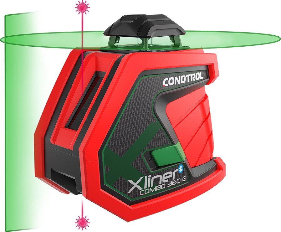 Лазерный нивелир Condtrol Xliner Combo 360G- фото2