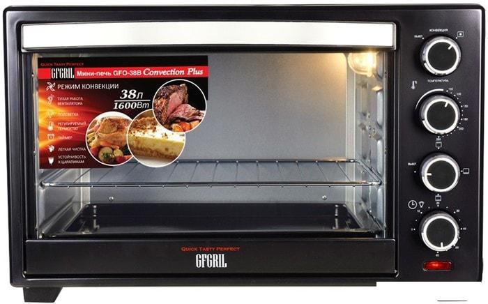 Мини-печь GFgril GFO-38B Convection Plus- фото