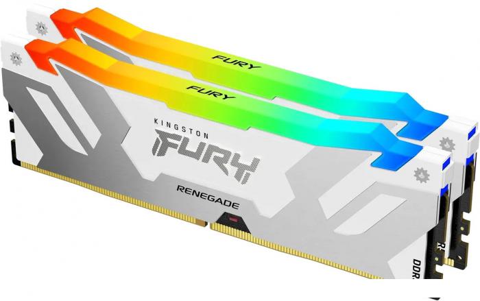 Оперативная память Kingston FURY Renegade RGB 2x16ГБ DDR5 8000 МГц KF580C38RWAK2-32- фото